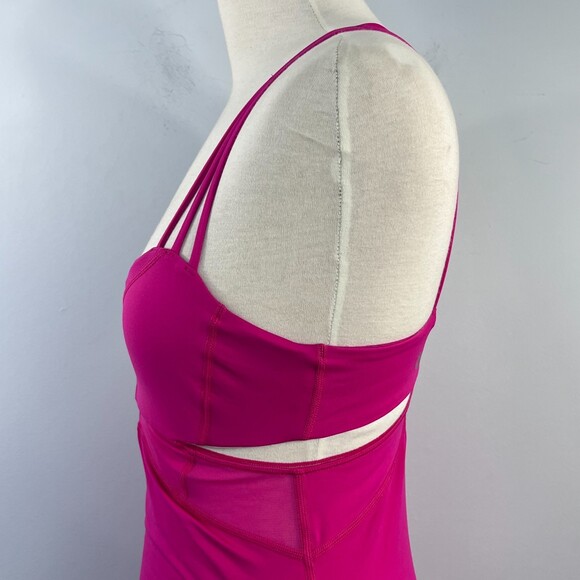 Lululemon EXQUISITE II Pink Strappy Tank Top SIZE 4 - Picture 3 of 12